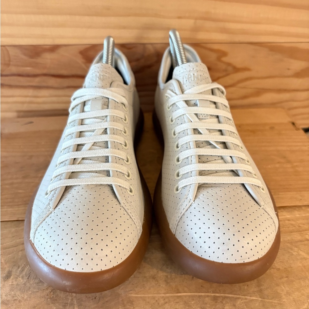 Camper Pelotas Soller Perforated Suede Leather Sneakers size 40 NWOB - Picture 12 of 17